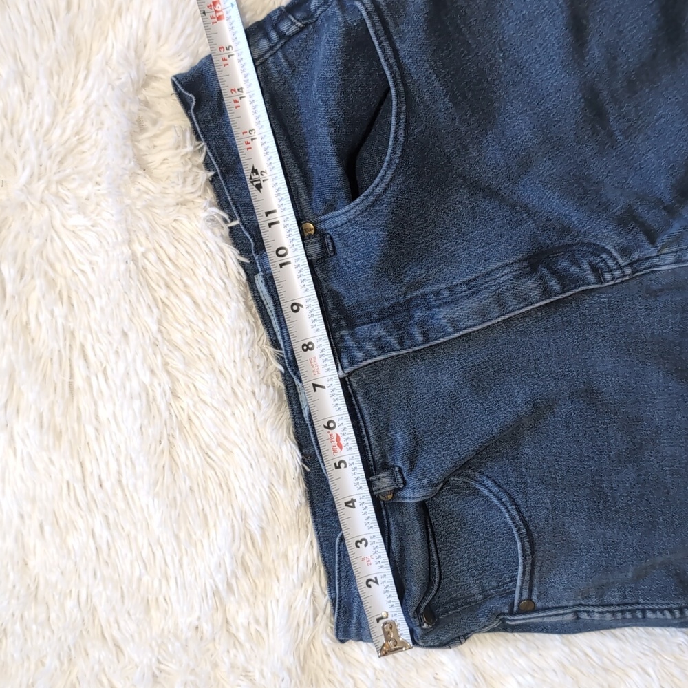 Y2K Vintage Steeds Riding Wear High Waist Stretch Denim Knee Patch Jeans - Picture 11 of 14